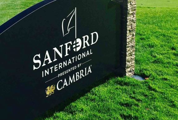 Sanford International sign
